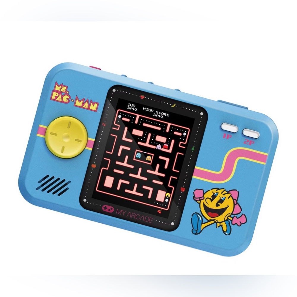 Ms PAC MAN Portable Gaming System Pocket Player